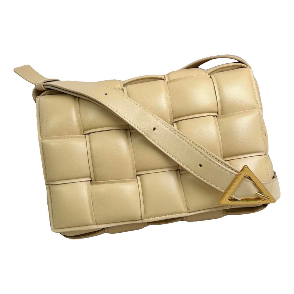 Cassette Padded leather handbag