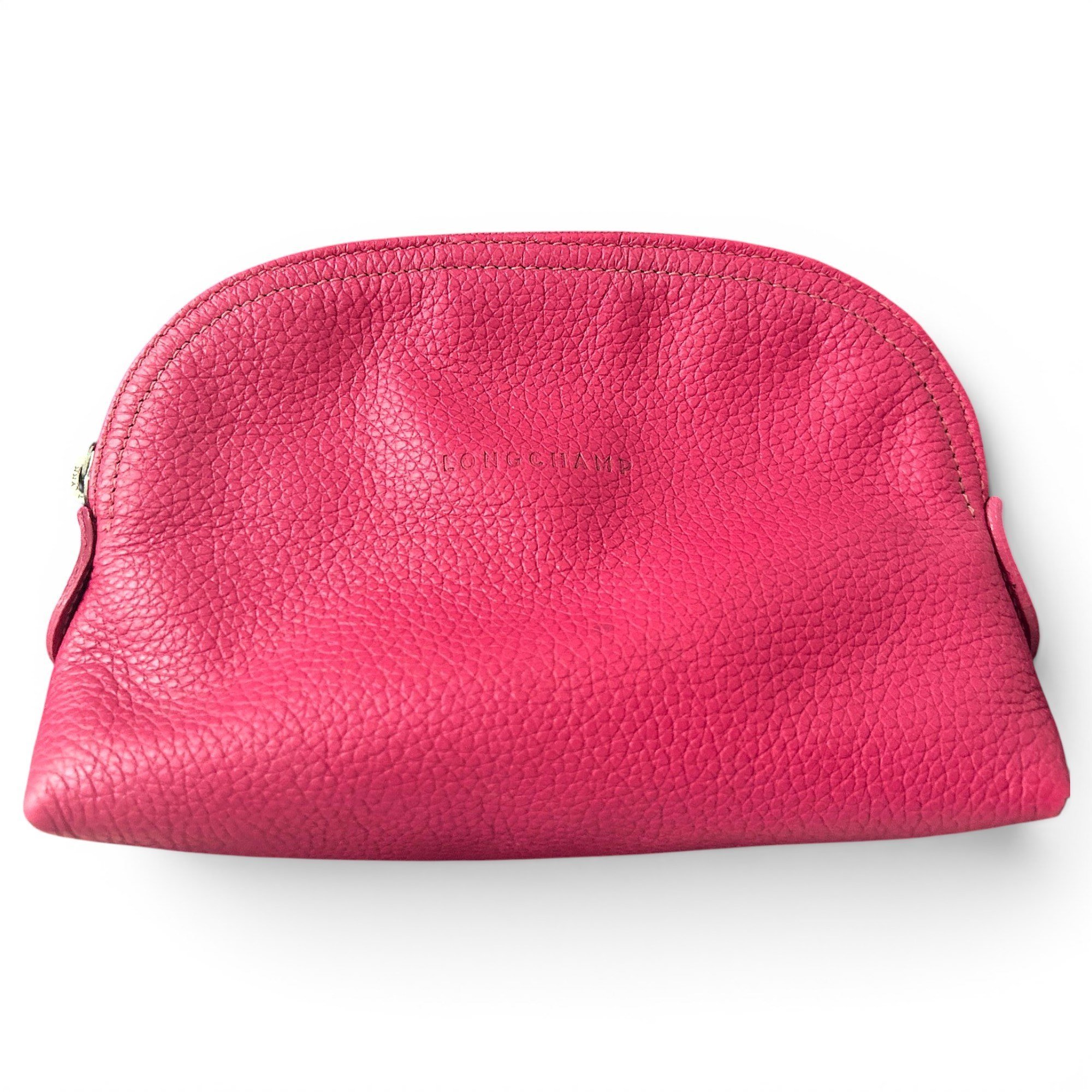 Leather vanity case