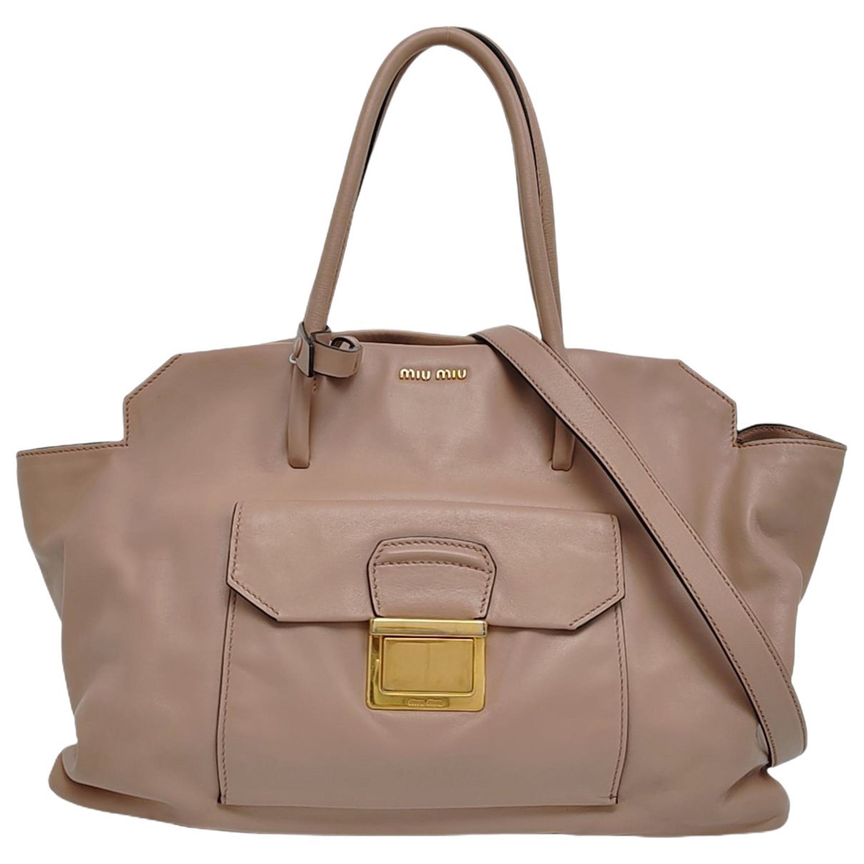 Leather handbag