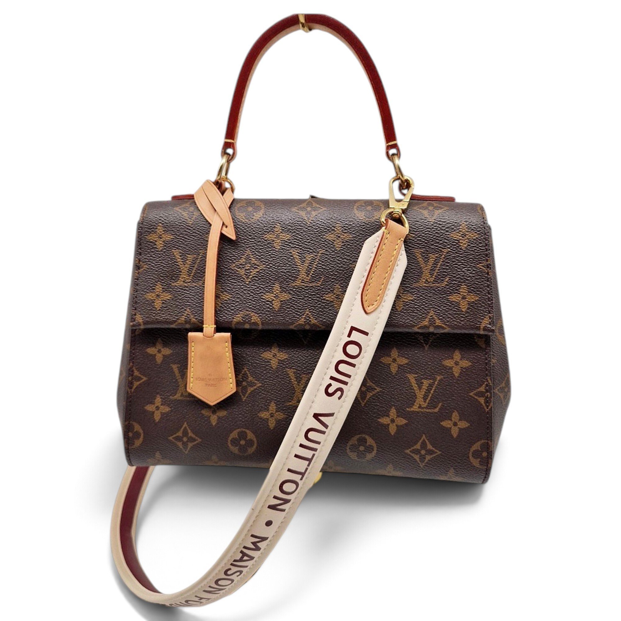 Louis Vuitton Cluny cloth handbag