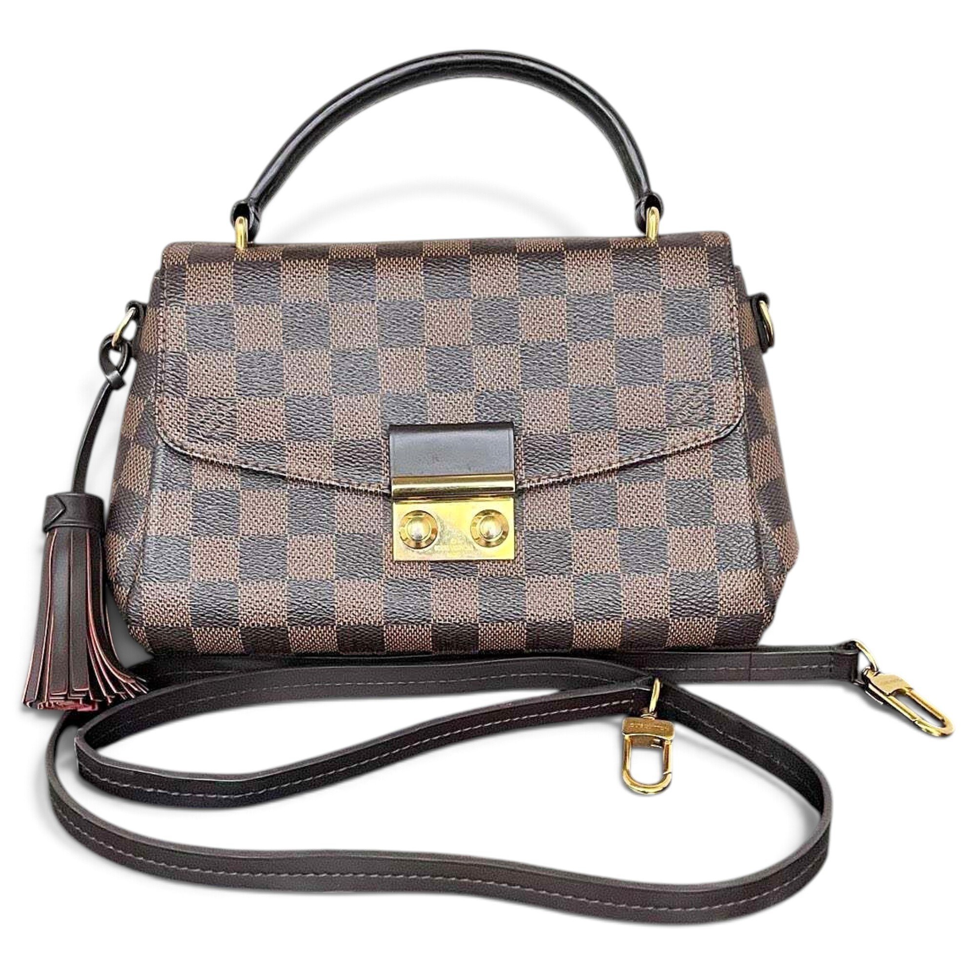 Croisette leather handbag
