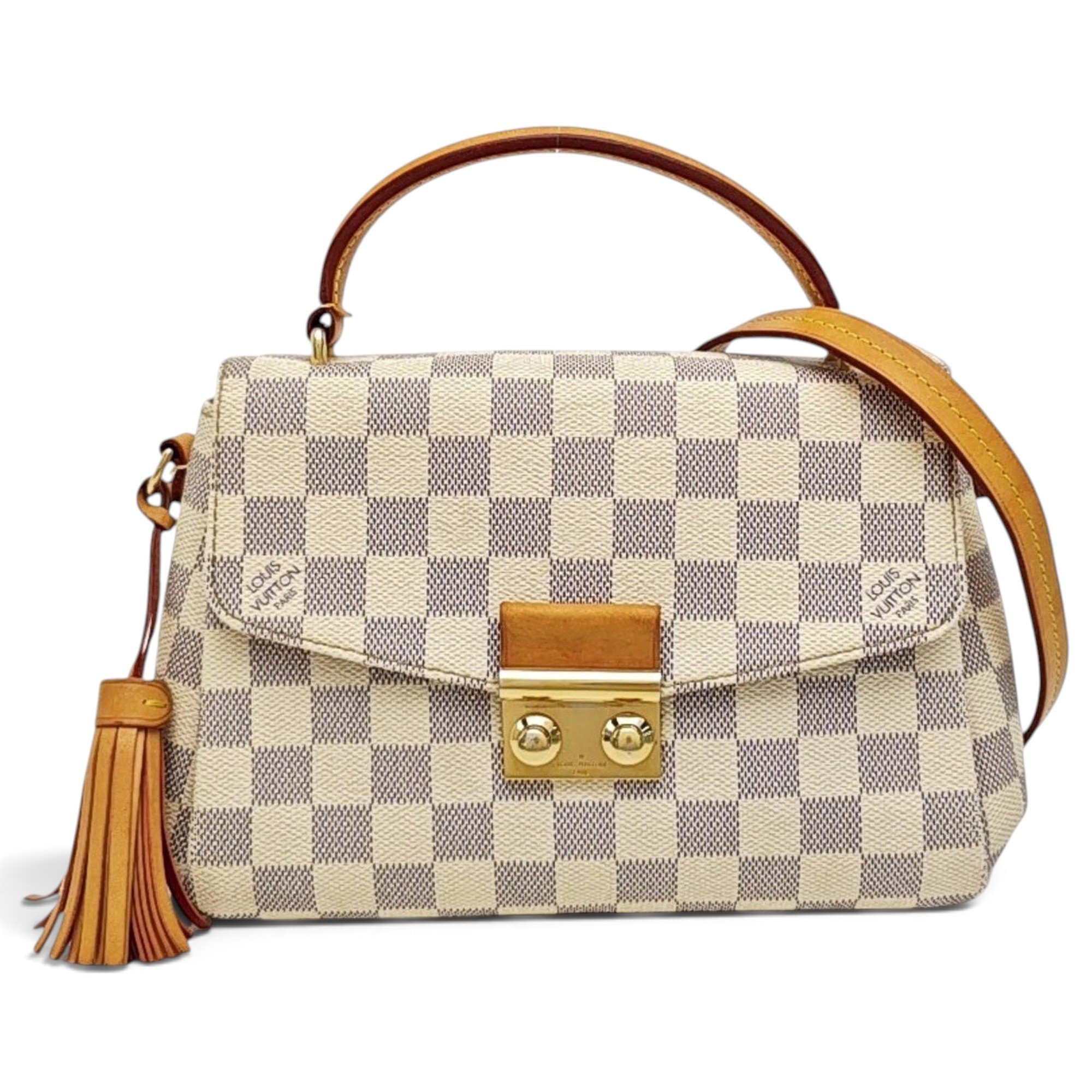 Croisette leather handbag