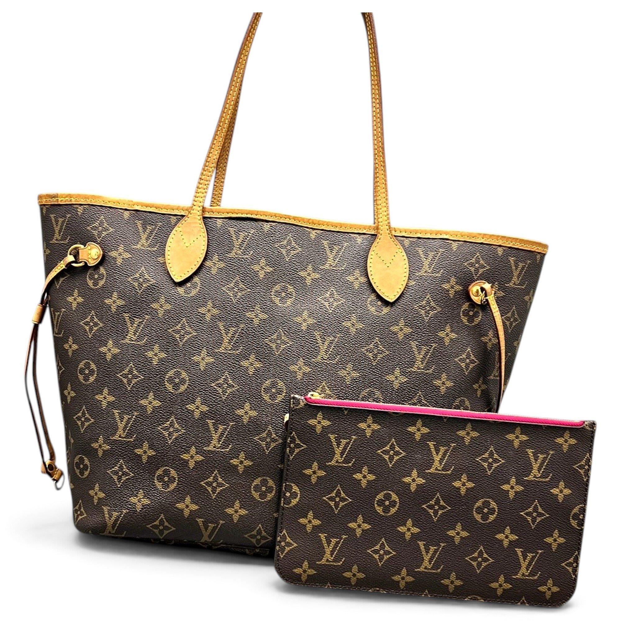 Neverfull leather tote