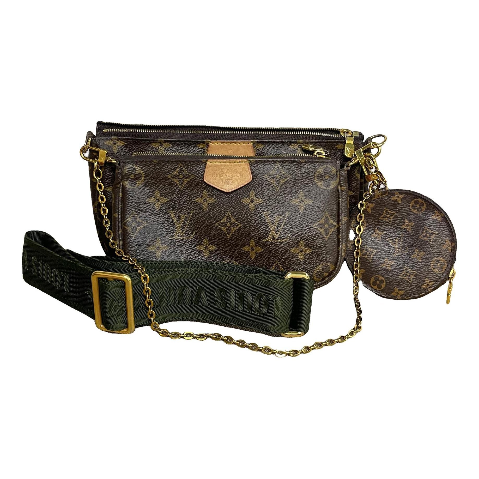 Multi Pochette Accessoires leather handbag