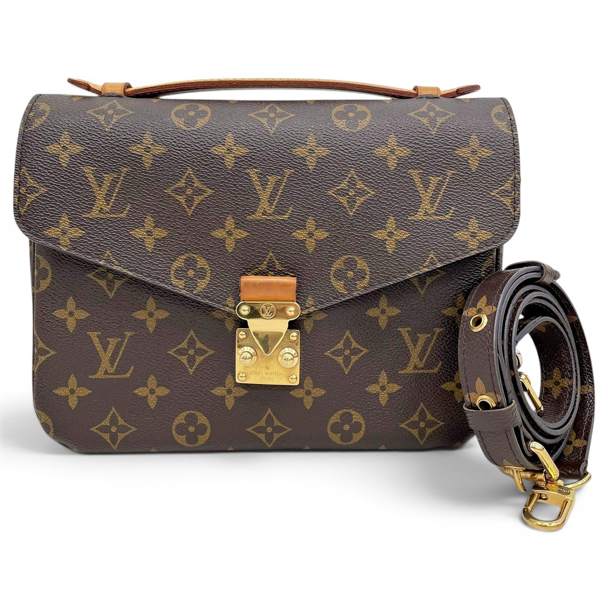 Metis leather crossbody bag