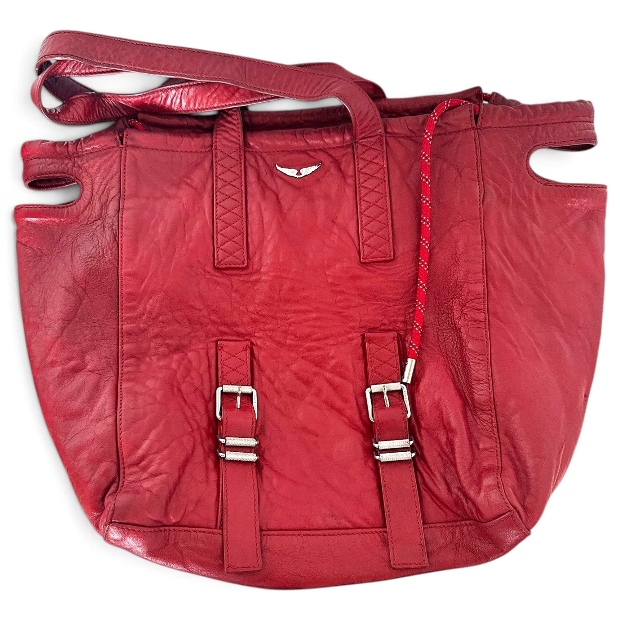 Bianca Crush leather tote