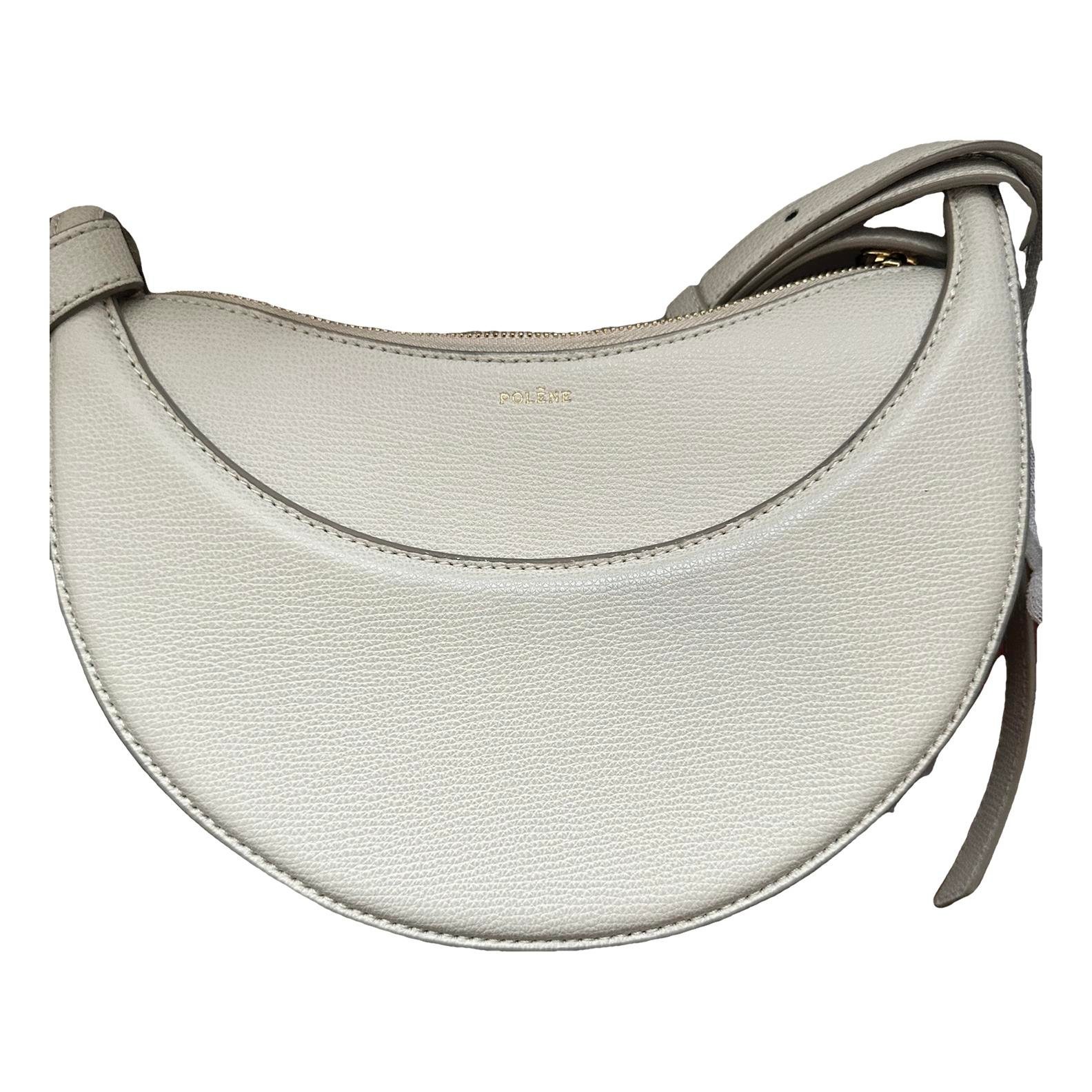 Polene Numéro Dix leather crossbody bag