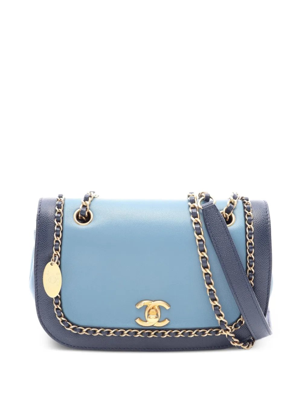 2019 CC turn-lock chain shoulder bag