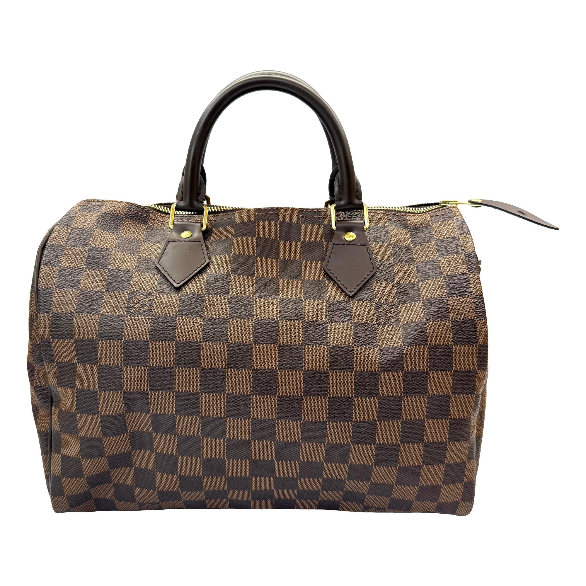 Speedy leather handbag