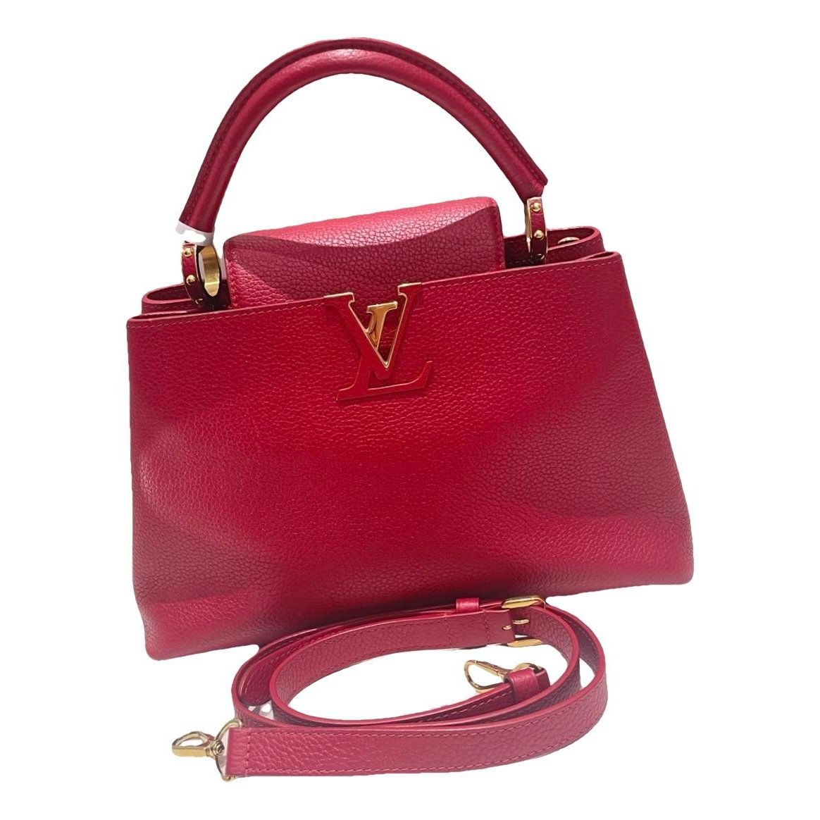 Capucines leather handbag