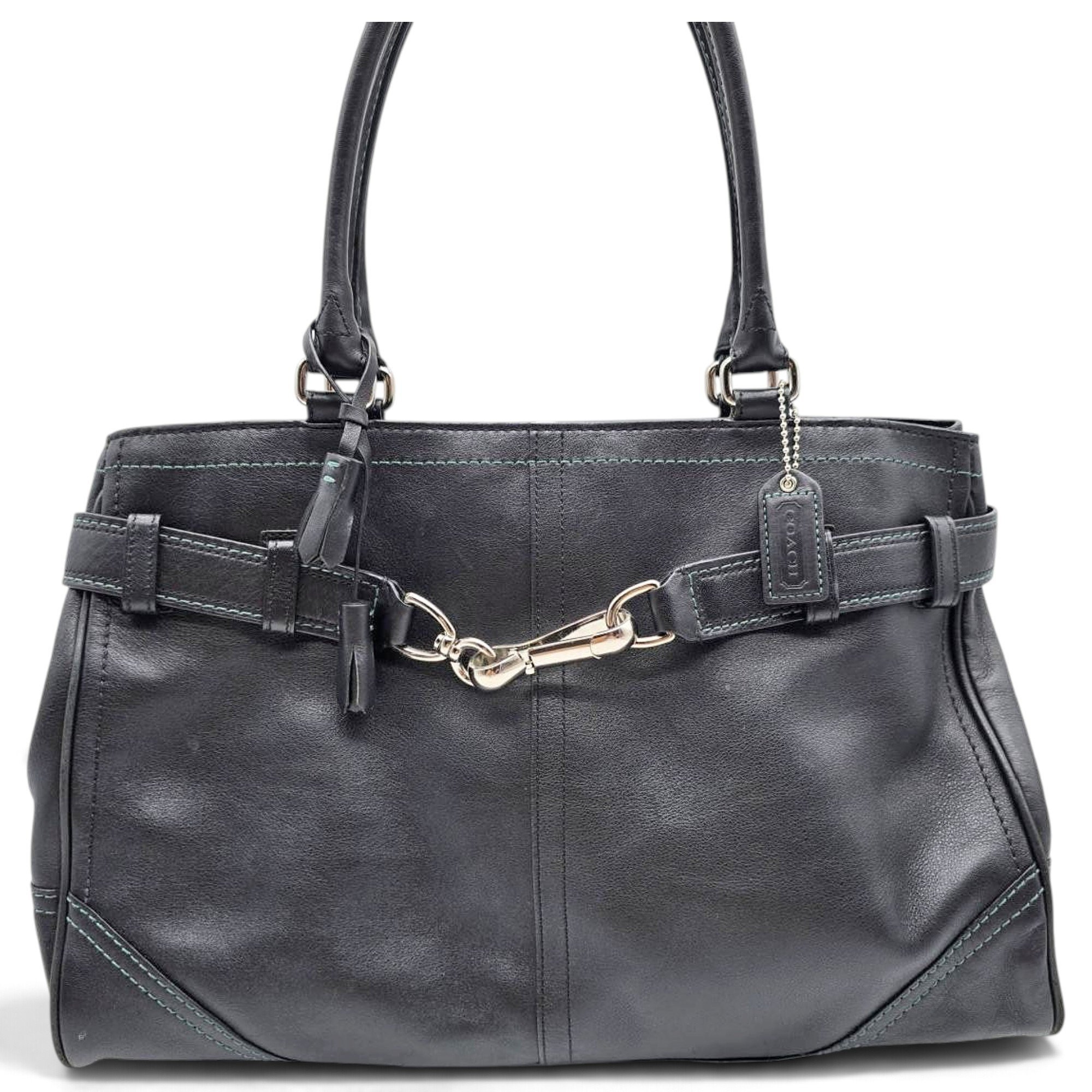 Leather handbag