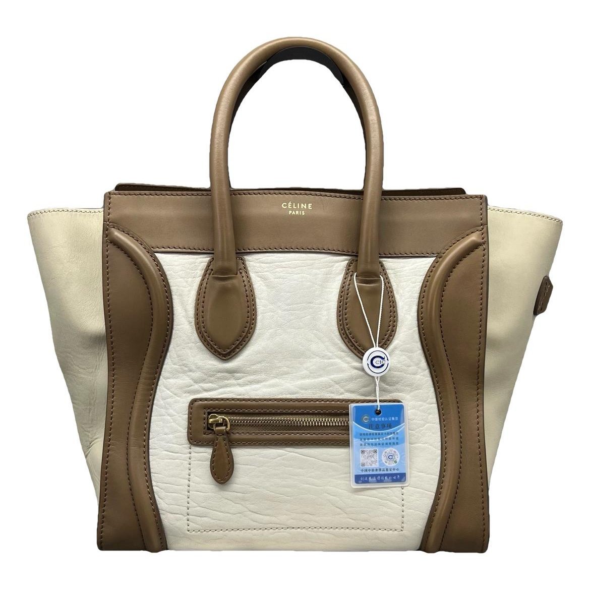 Luggage leather handbag