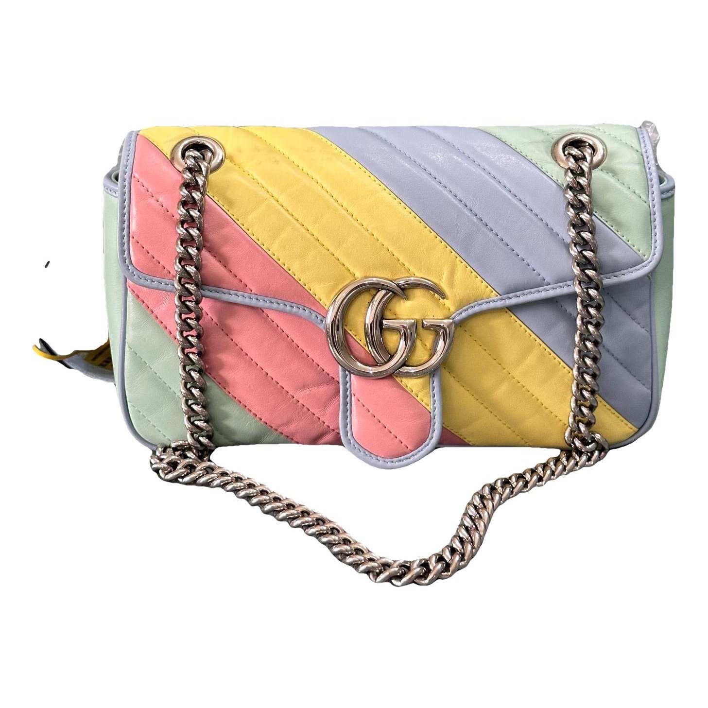 GG Marmont Flap leather crossbody bag