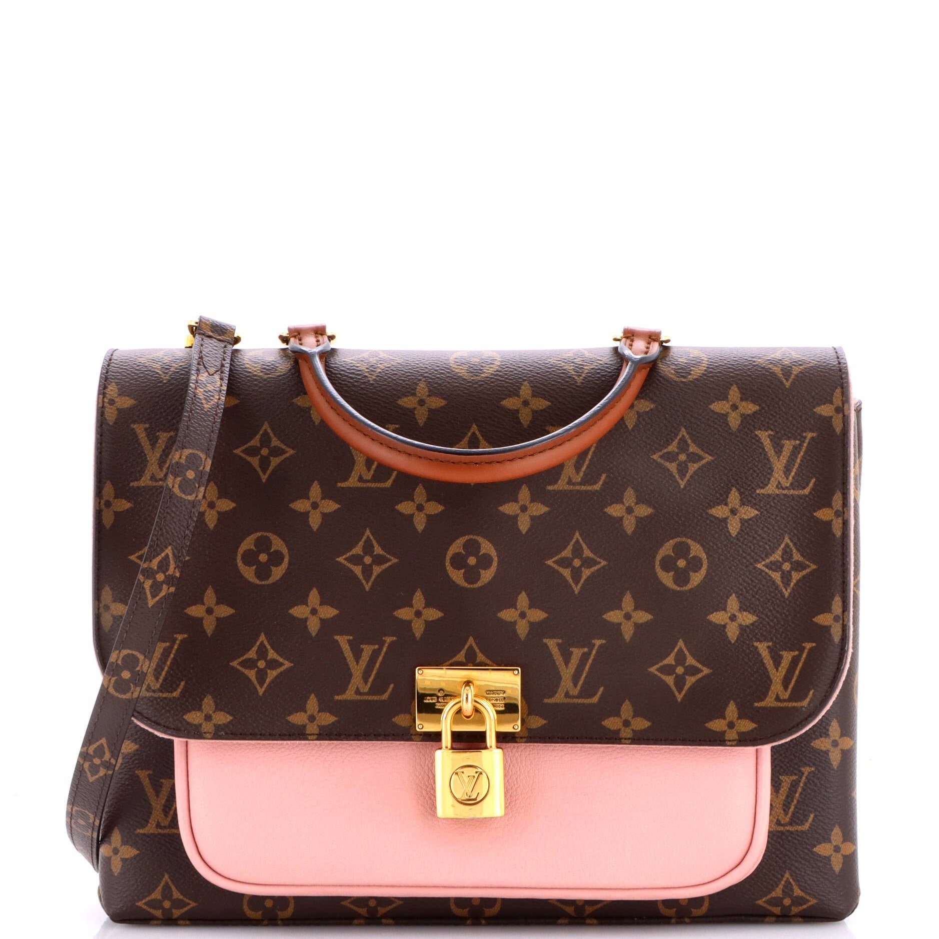 Marignan Handbag Monogram Canvas with Leather