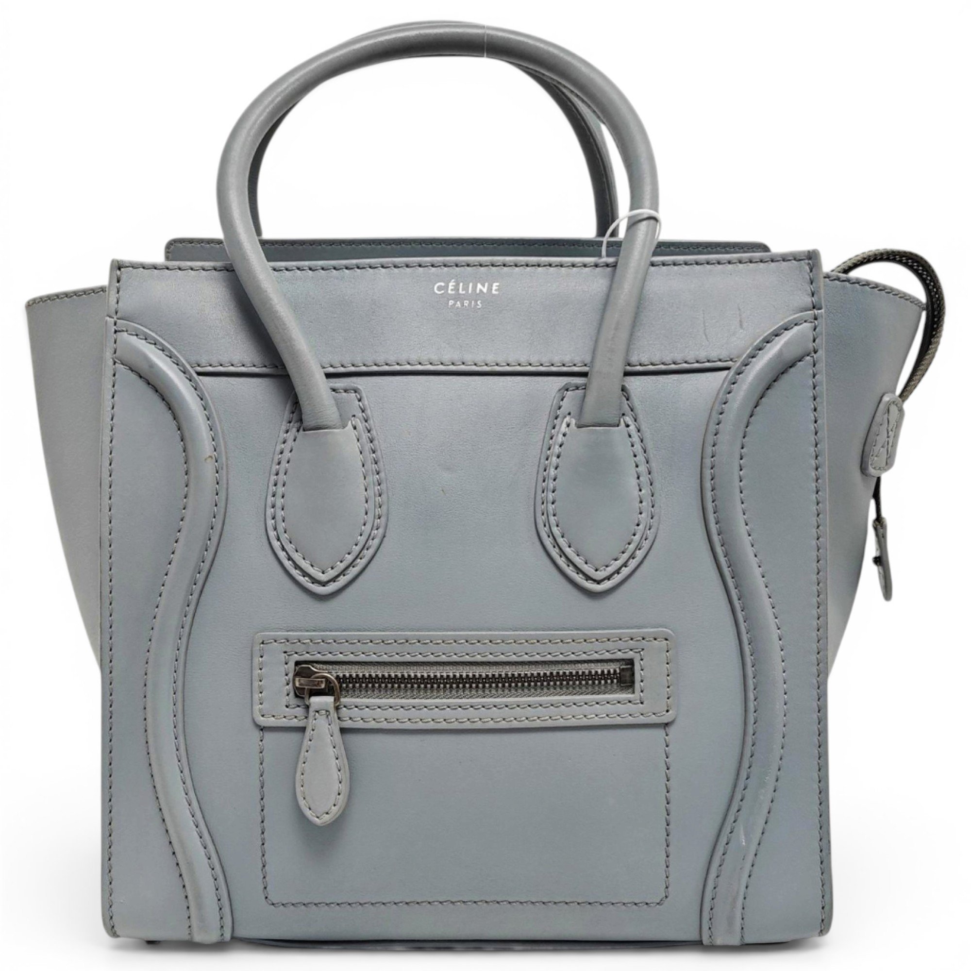Luggage leather handbag