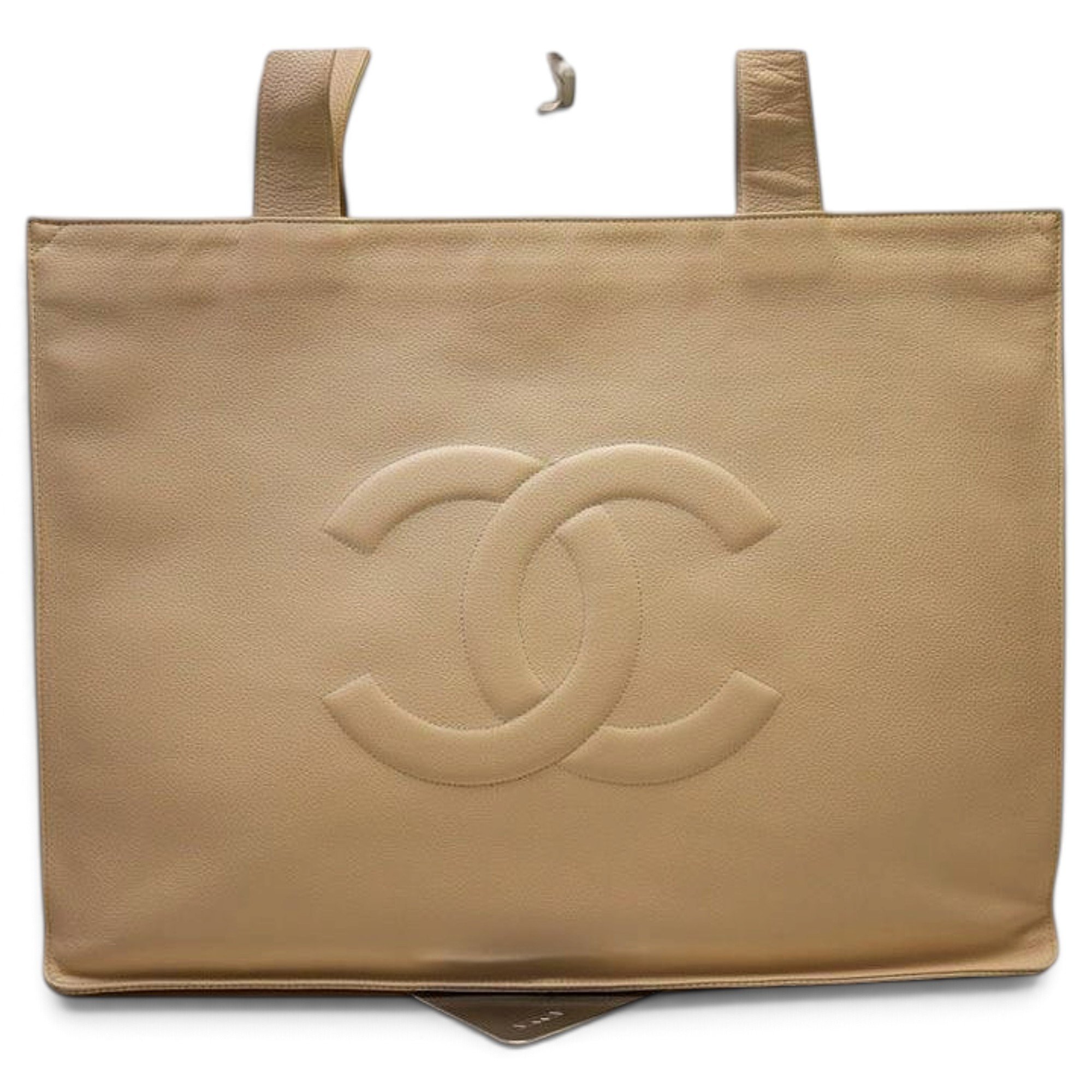 Leather tote