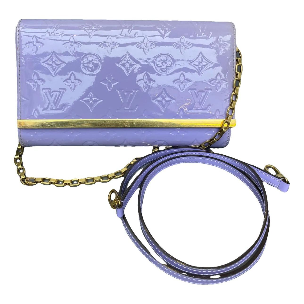 Ana patent leather crossbody bag