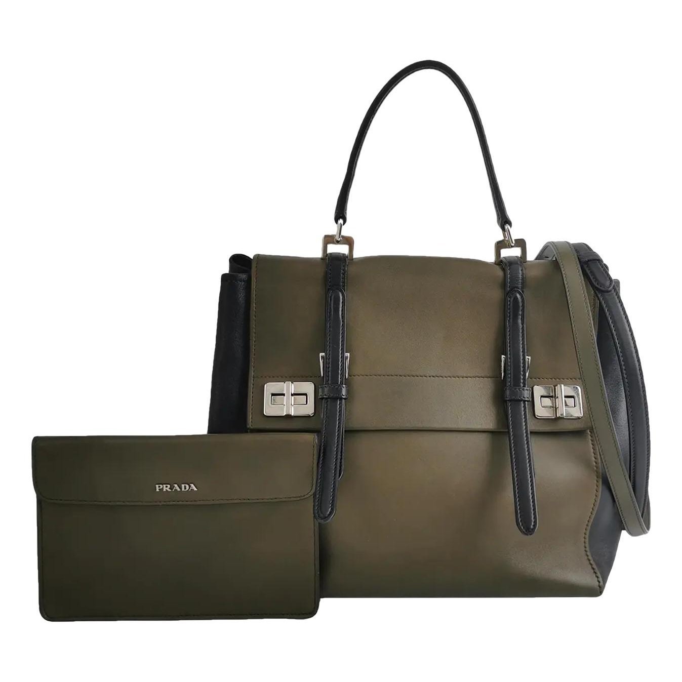 Leather crossbody bag