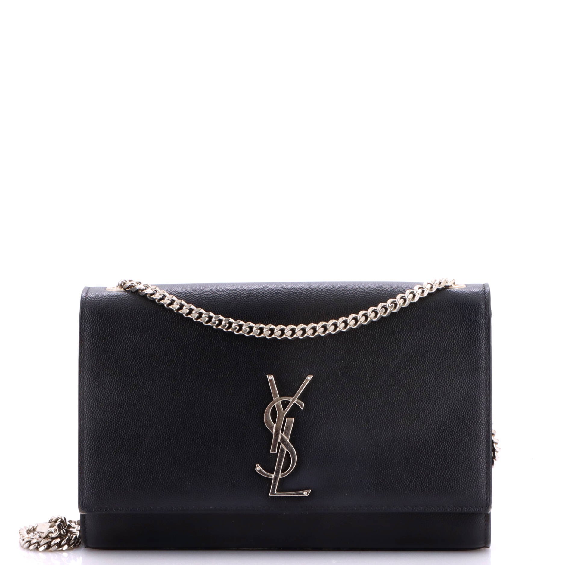 Classic Monogram Crossbody Bag Grainy Leather Medium