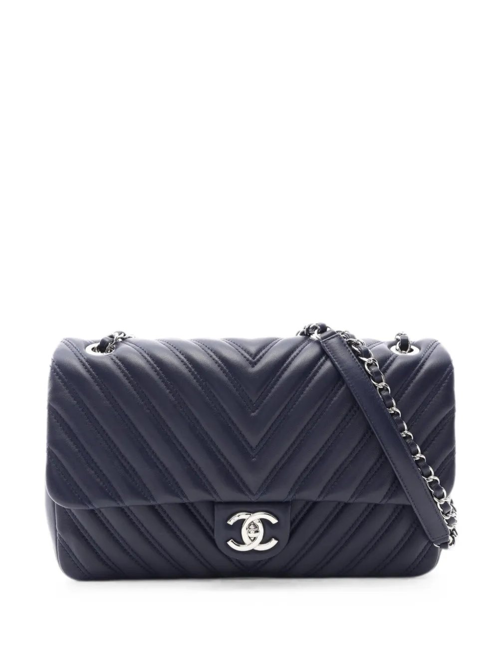 2015-2016 Chevron V-stitch shoulder bag