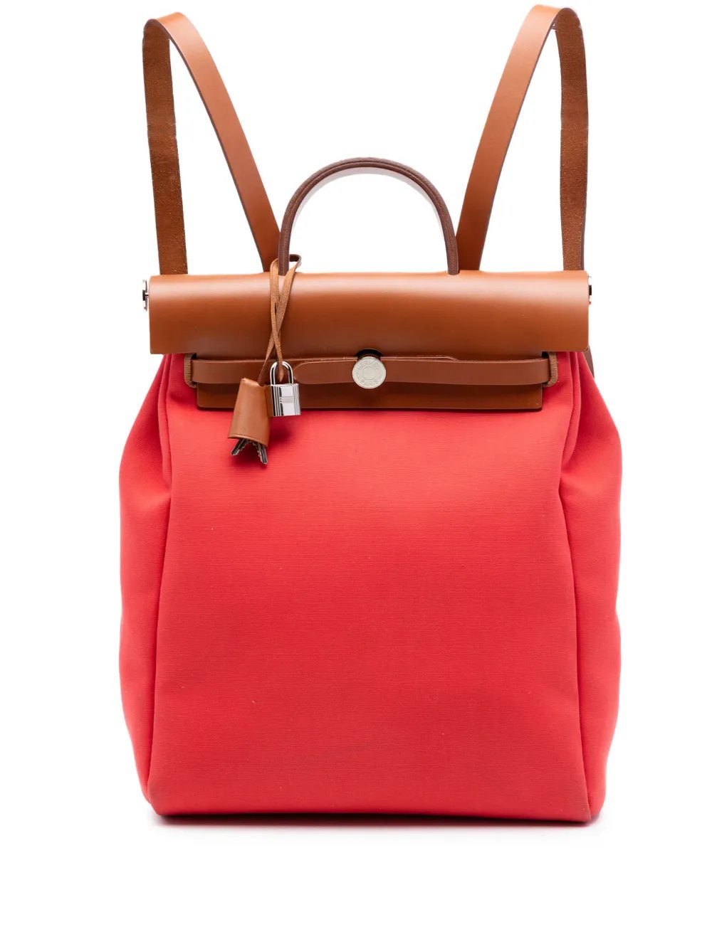 Hermes 2021 Toile Herbag A Dos Zip Retourne backpack