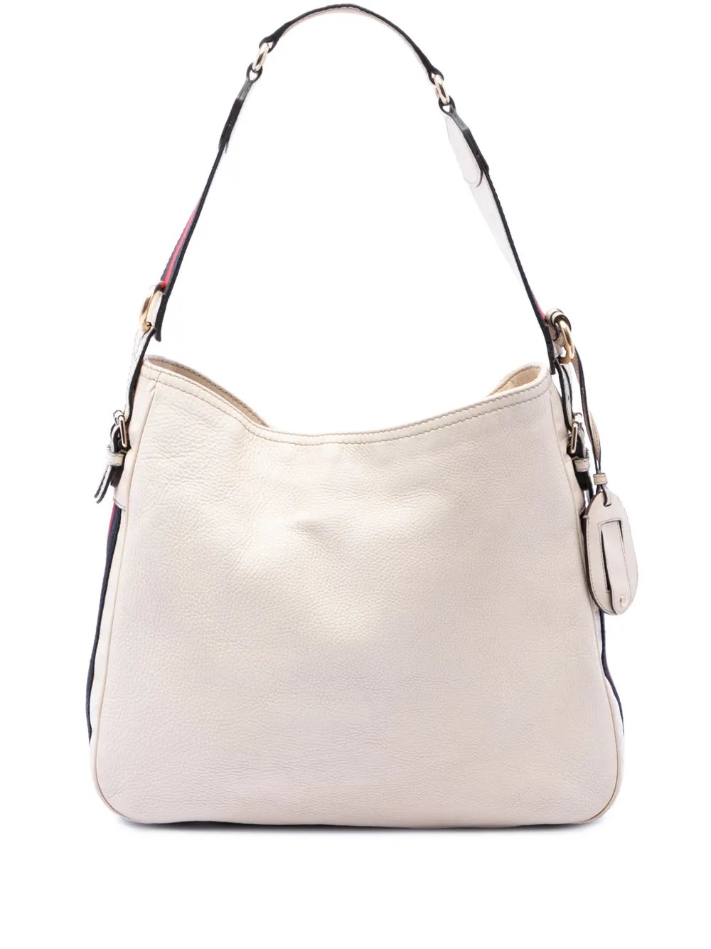 2016-2026 Medium Pebbled Calfskin Web Heritage shoulder bag