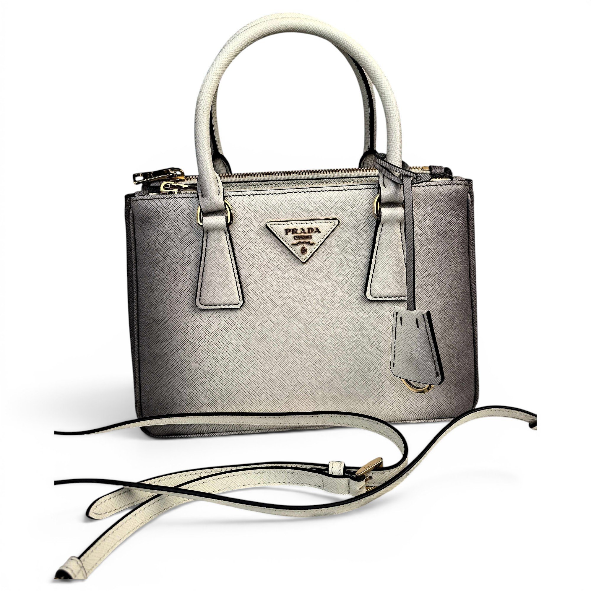 Galleria leather handbag