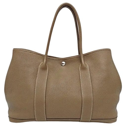 Garden Party leather handbag