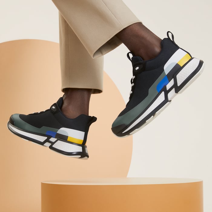 Multicolore Noir Iron Sneaker