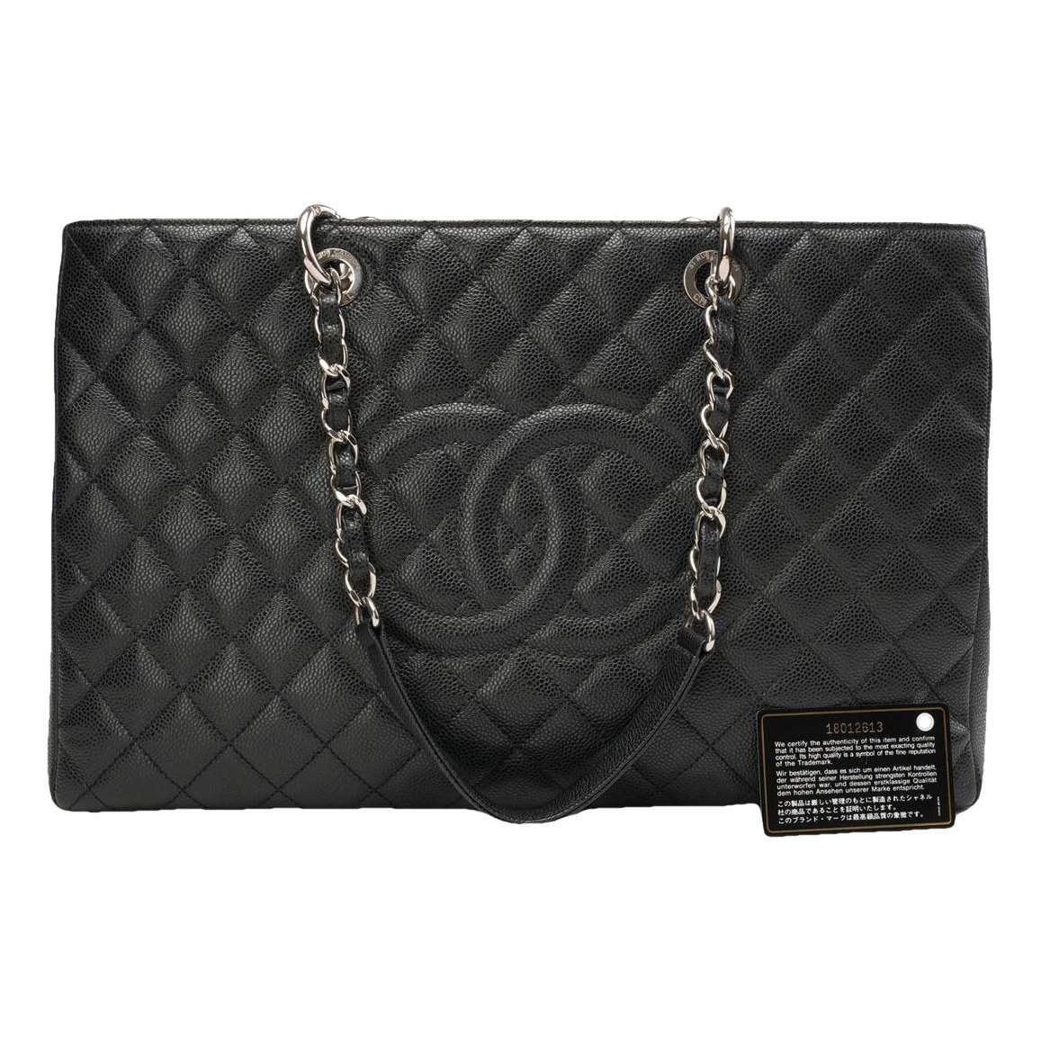 Grand shopping leather tote