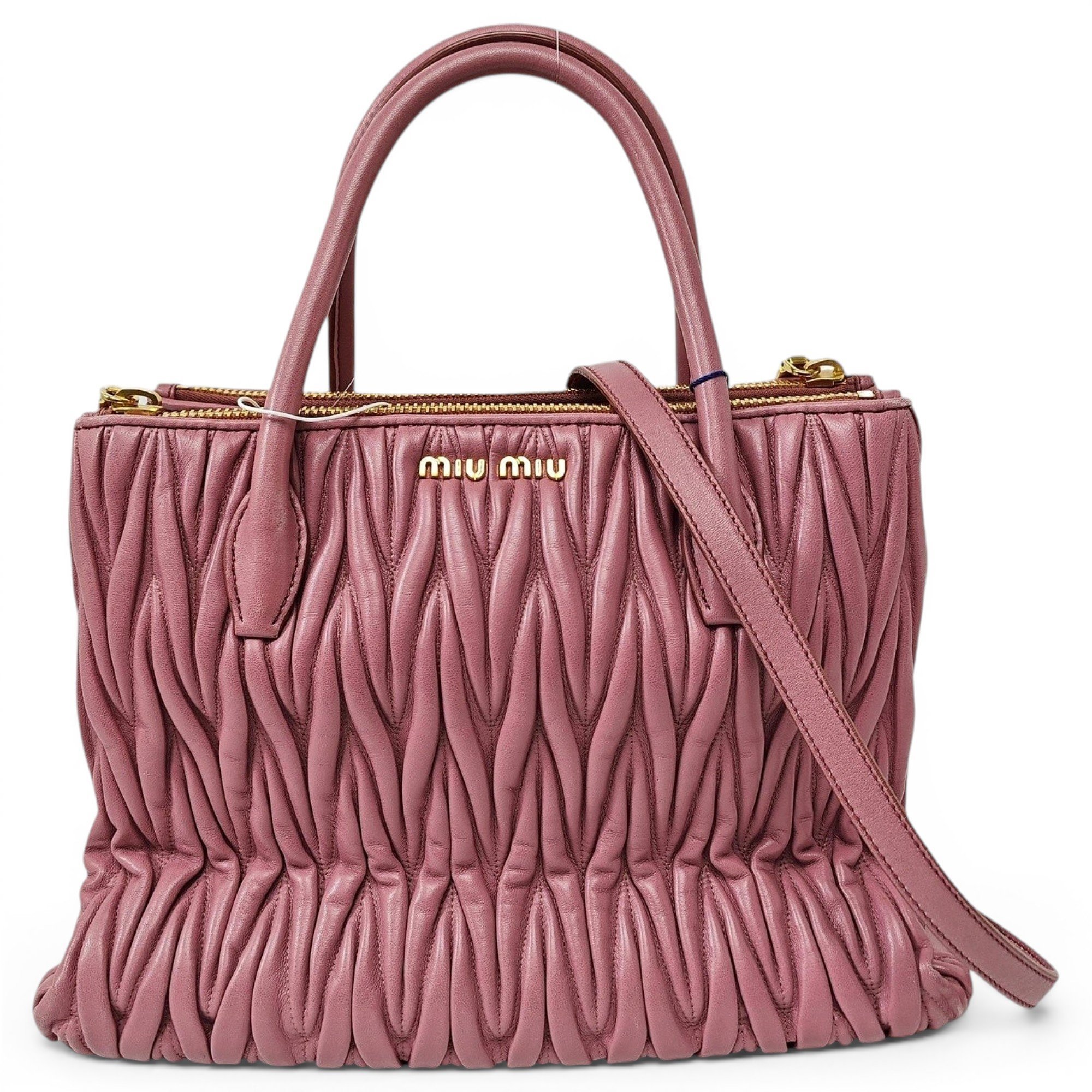 Leather handbag