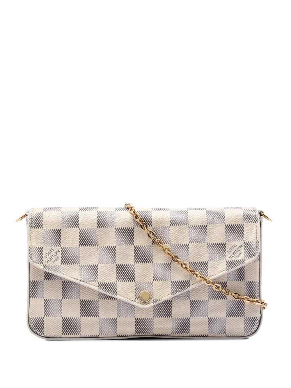 2016 Damier Azur Pochette Felicie crossbody bag