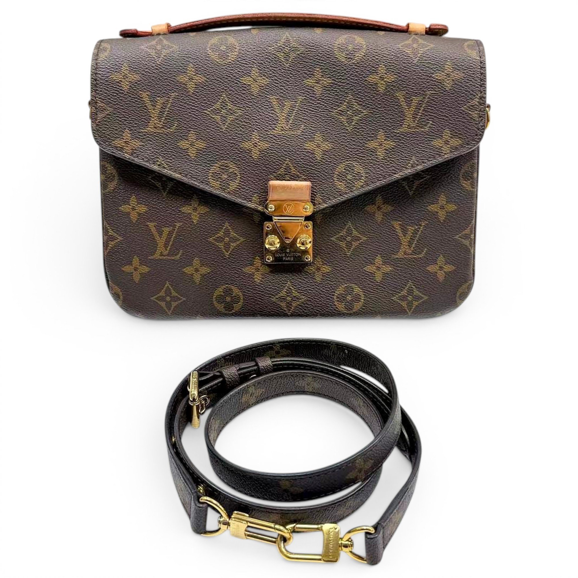 Metis leather crossbody bag