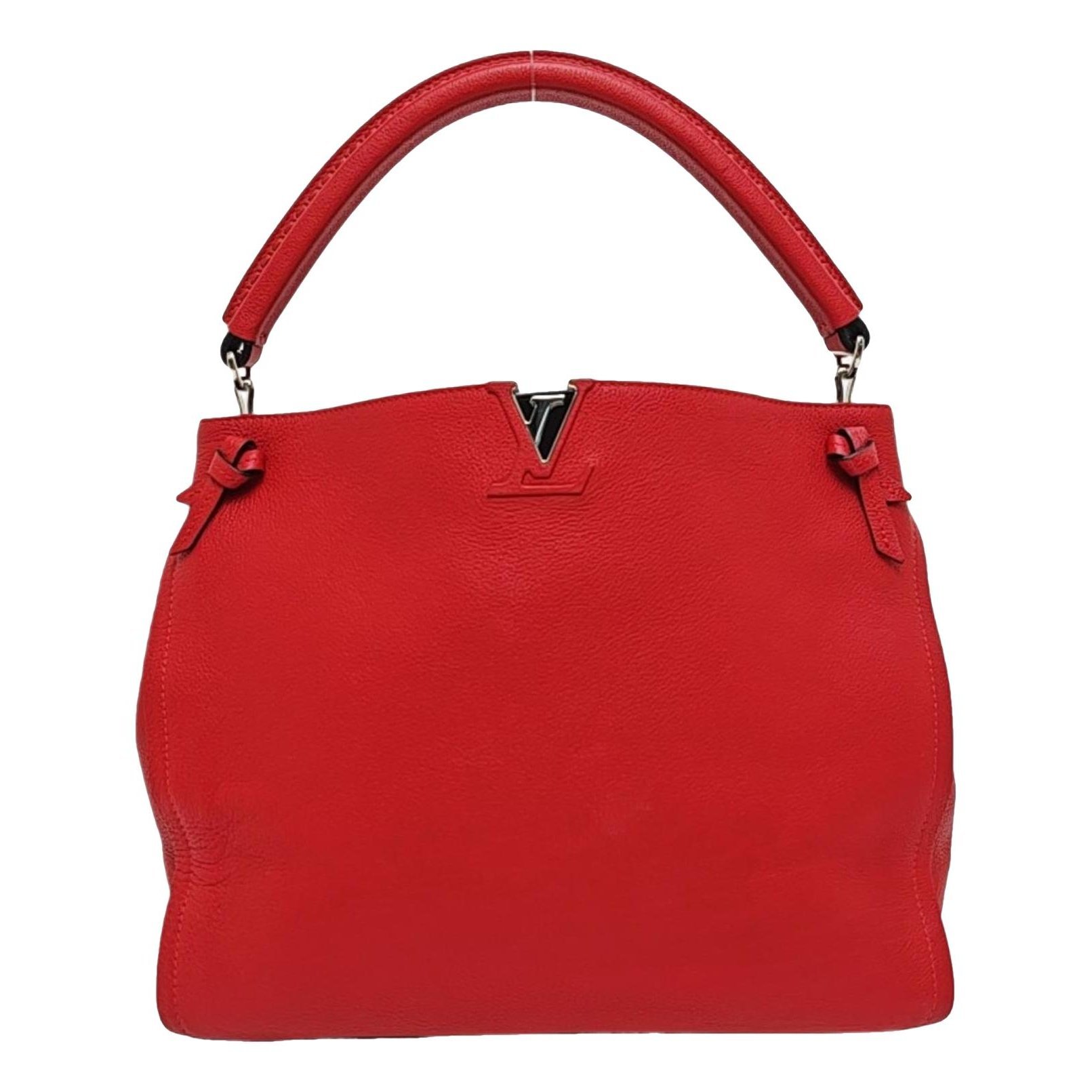 Capucines leather handbag