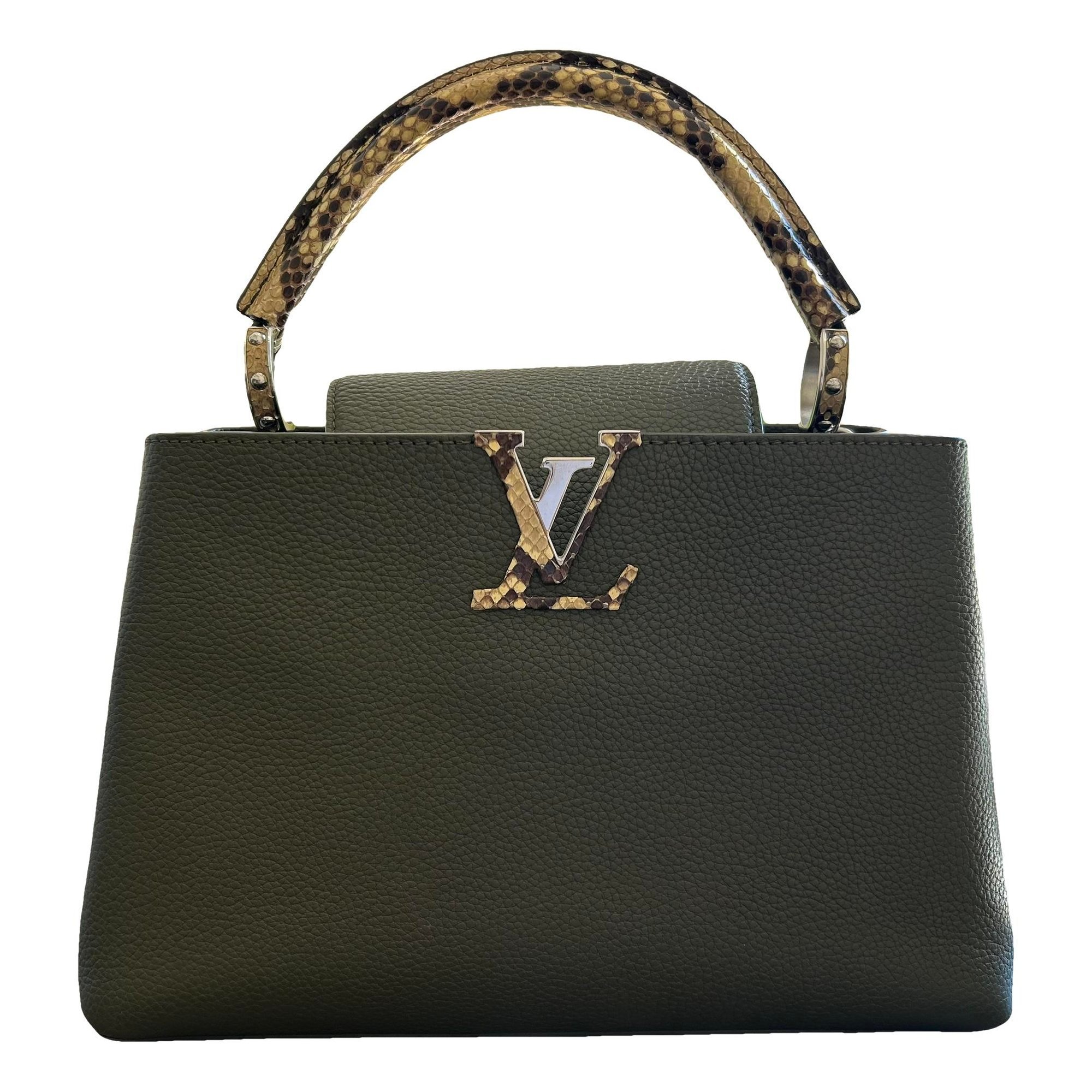 Capucines leather handbag