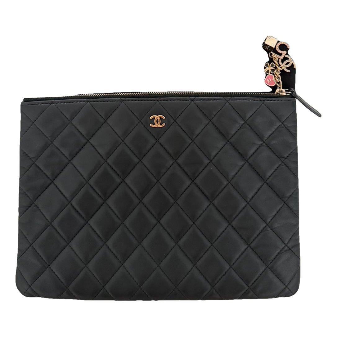 Timeless/Classique leather clutch bag