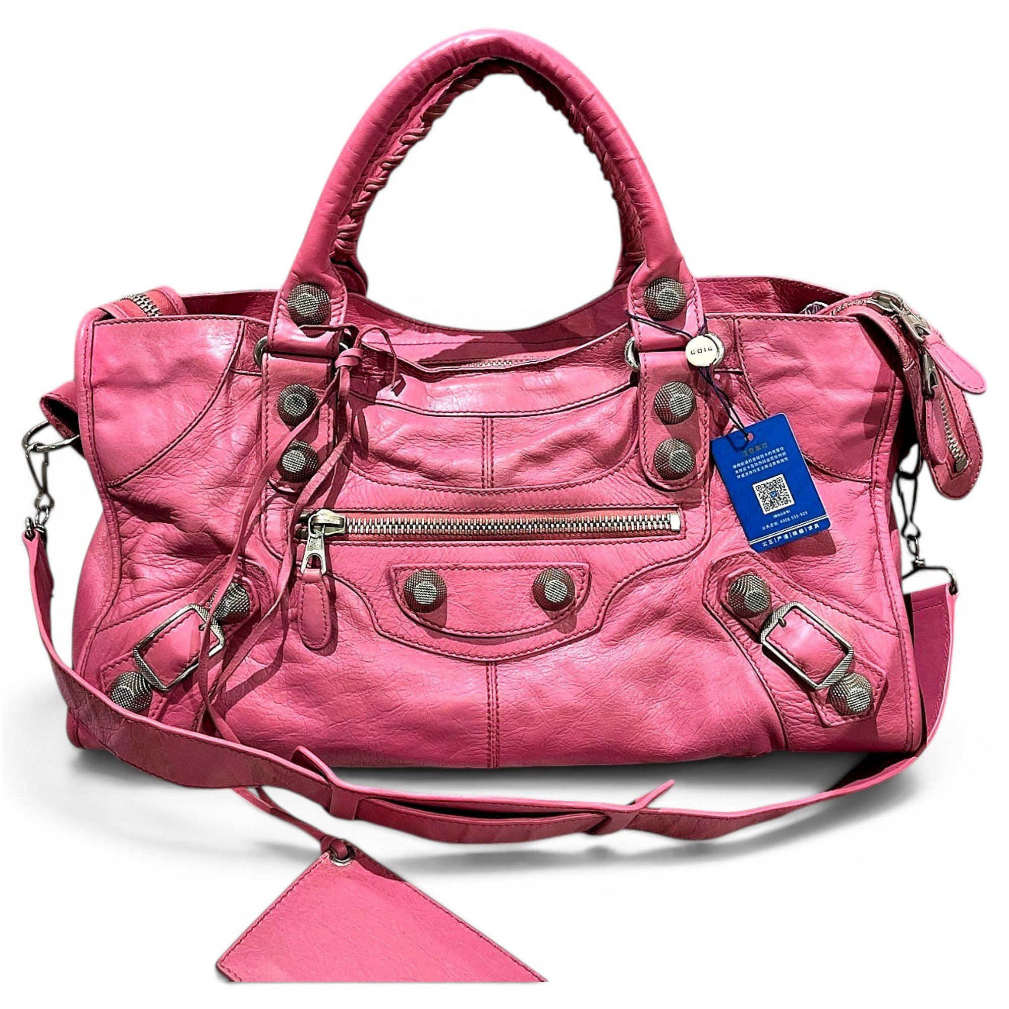 Balenciaga Work leather handbag