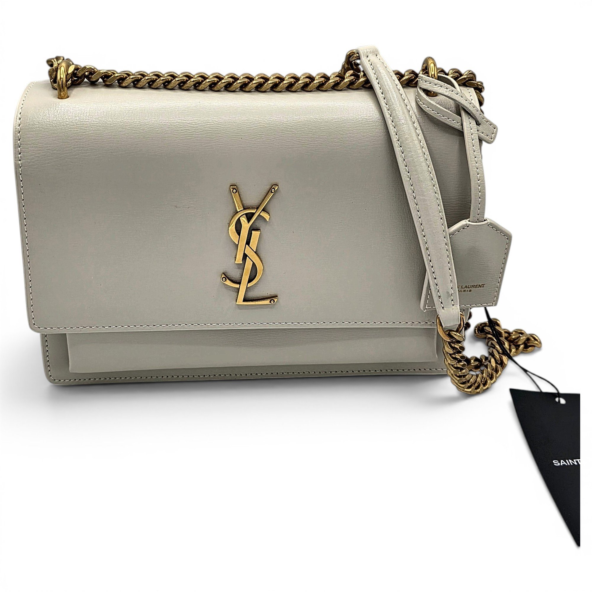 Sunset leather crossbody bag