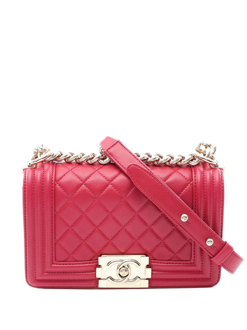 1991-1994 Small Quilted Lambskin Boy Flap crossbody bag