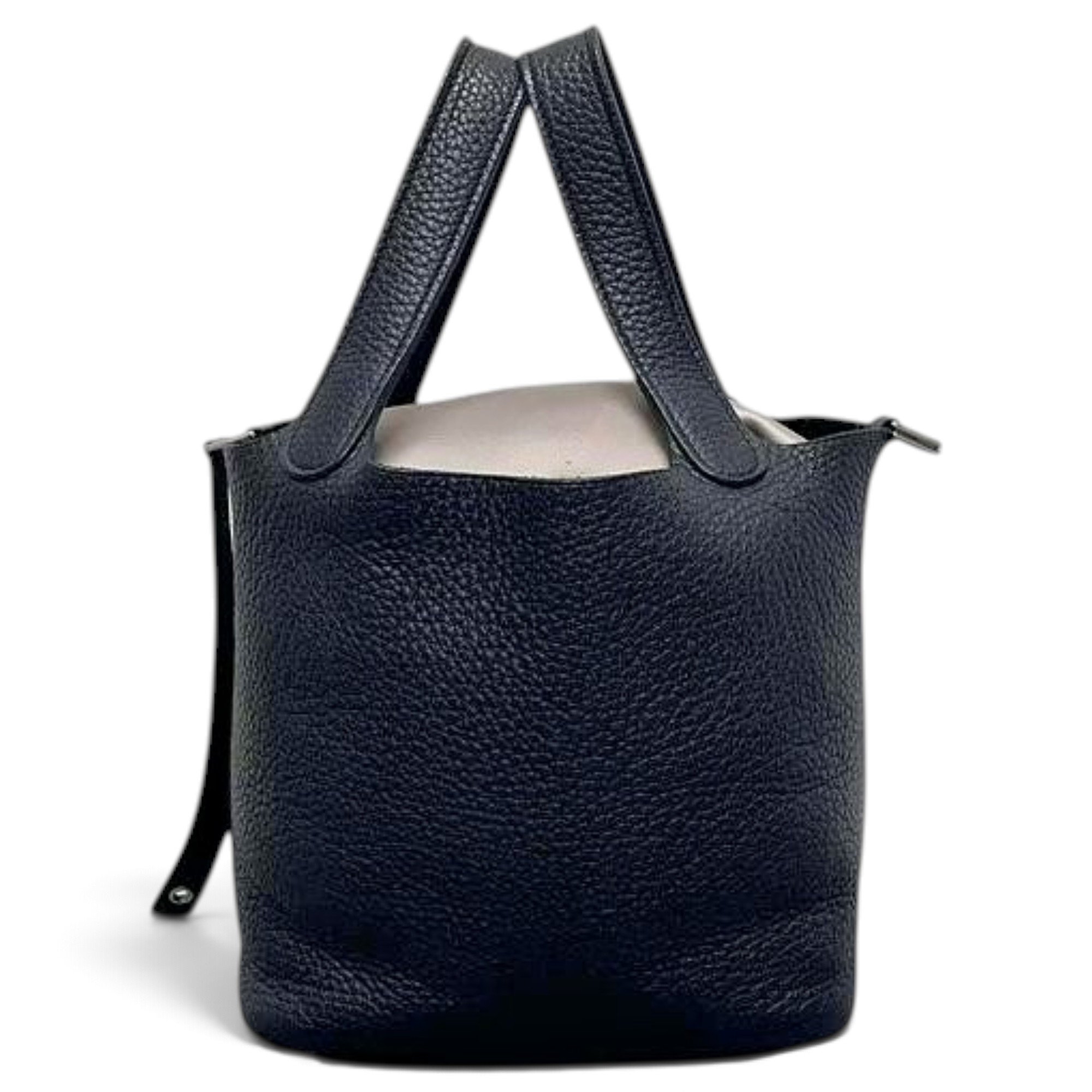 Picotin leather handbag