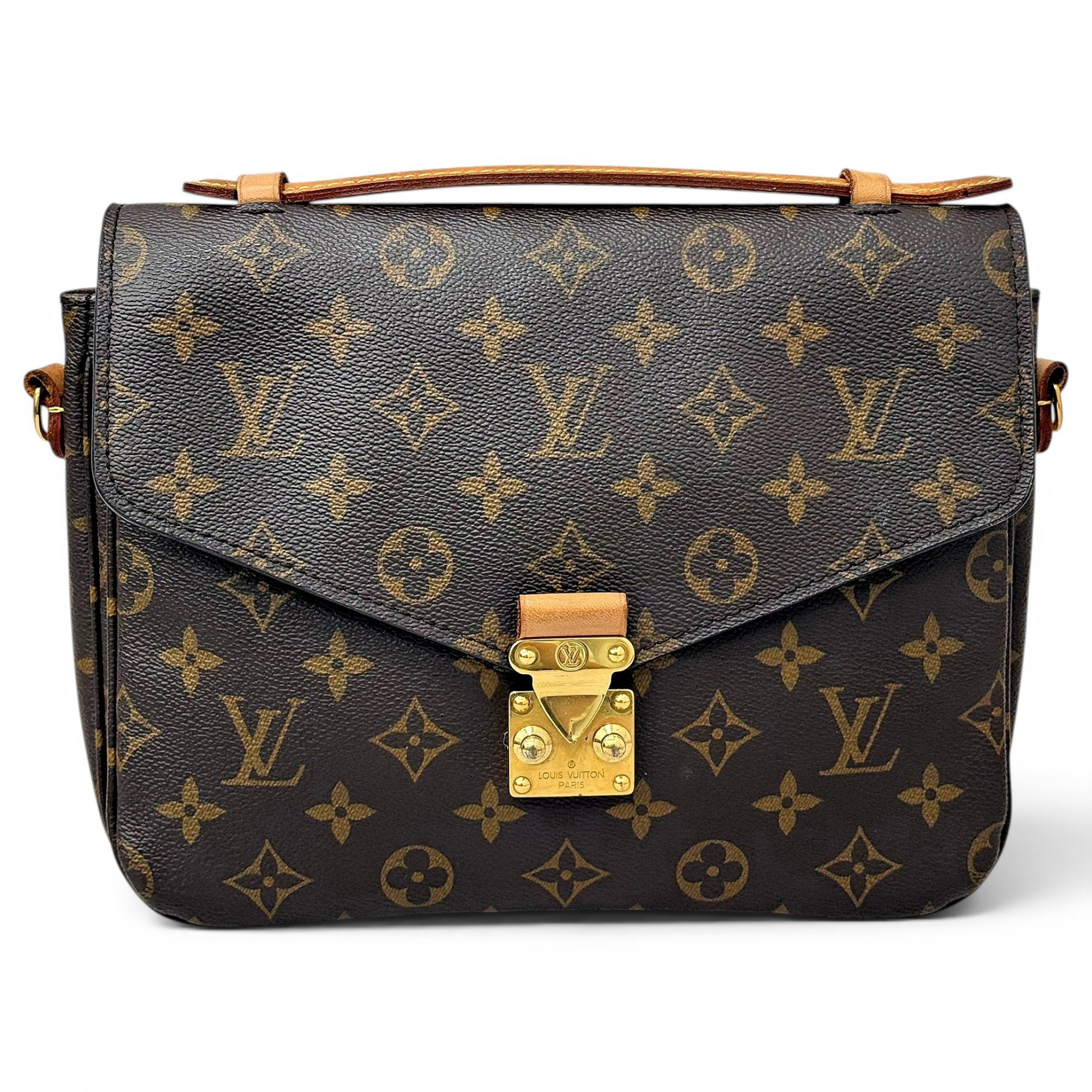 Metis leather handbag