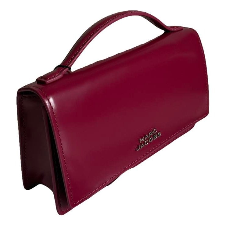 Patent leather handbag