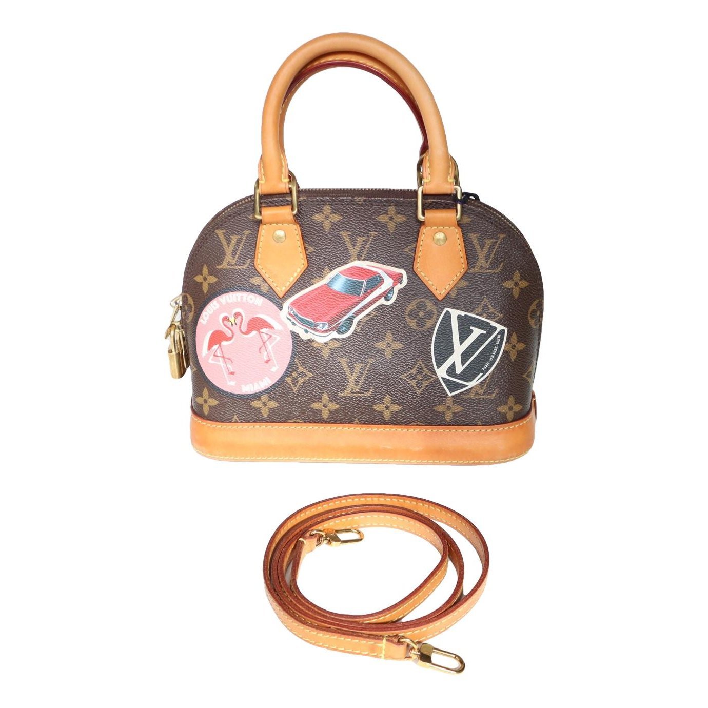 Alma BB leather handbag