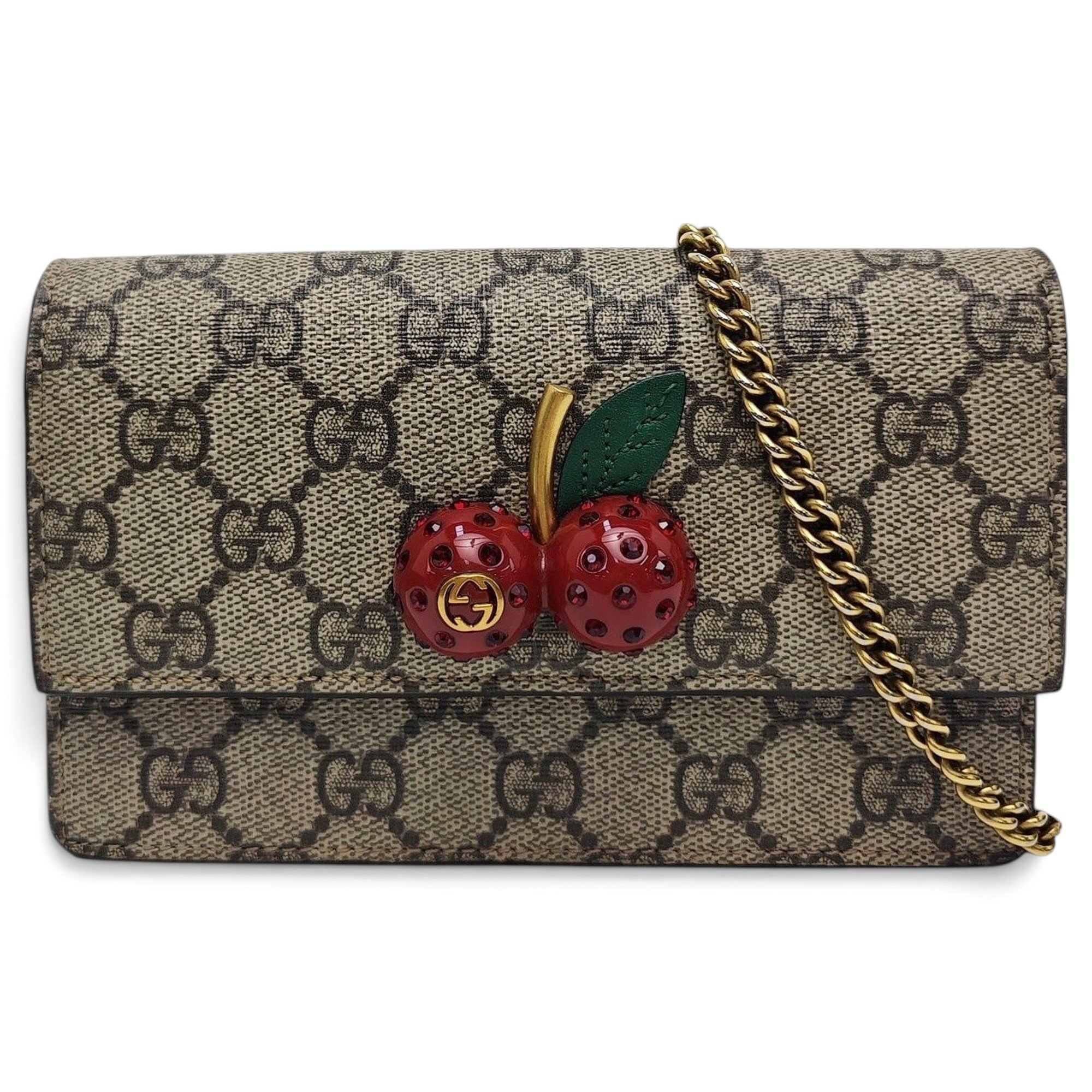 Ophidia GG Supreme leather handbag