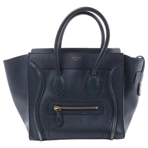 Luggage leather handbag