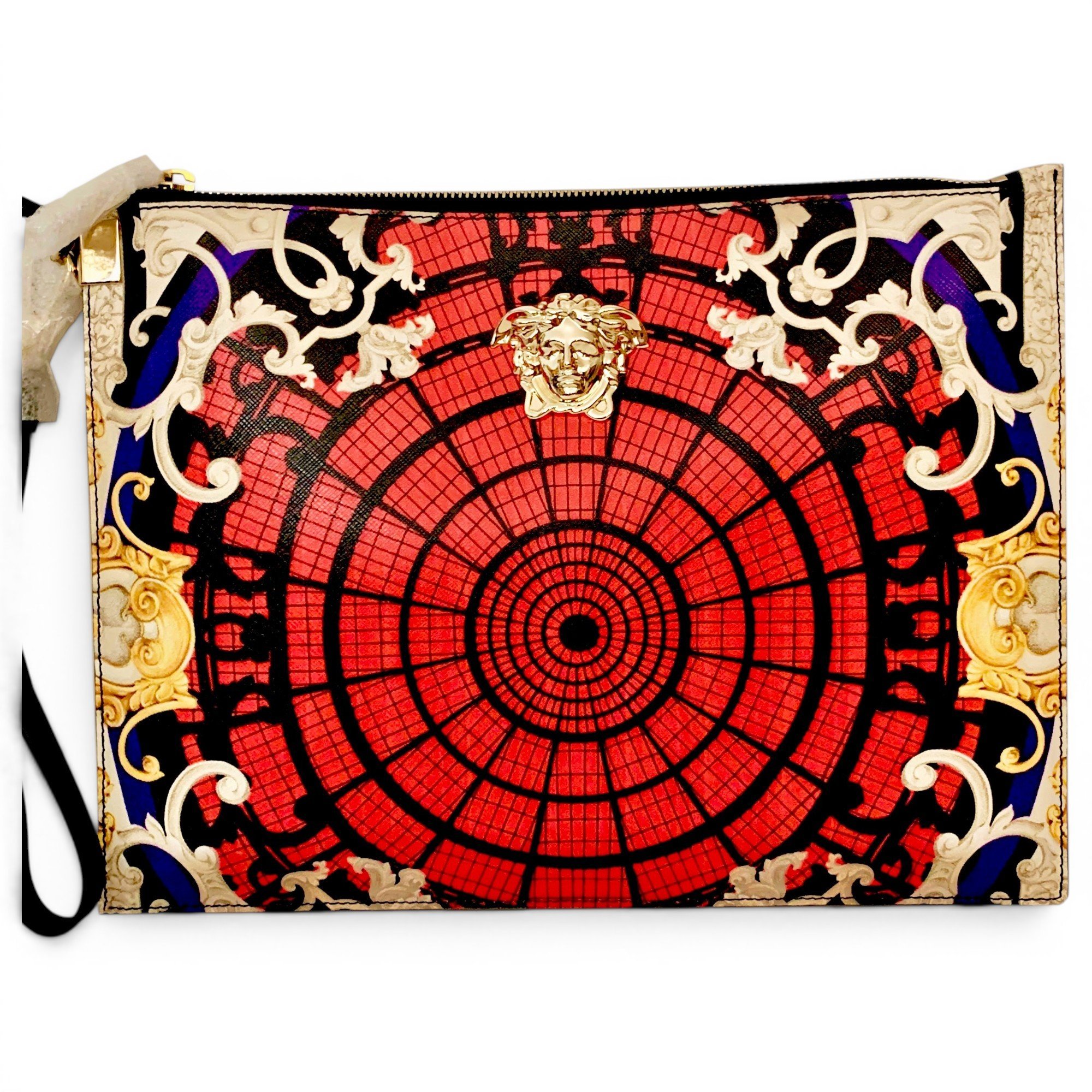 Versace Leather clutch bag