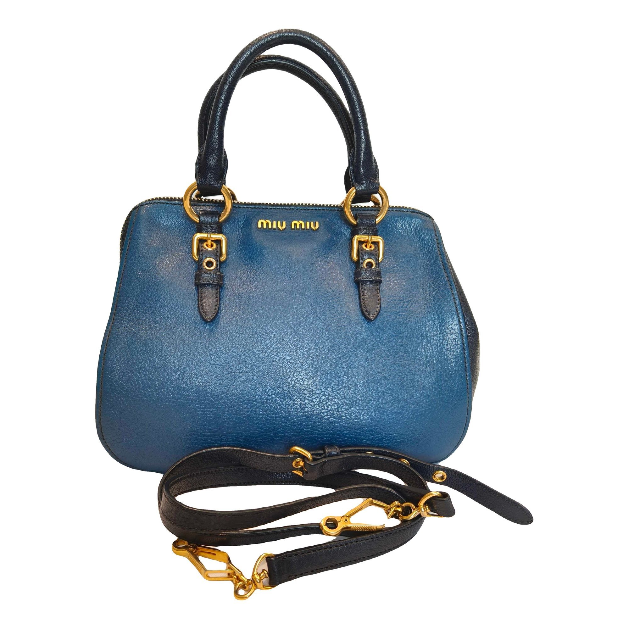 Leather crossbody bag