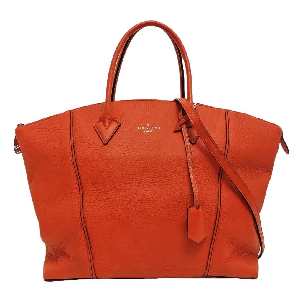 Lockit leather handbag