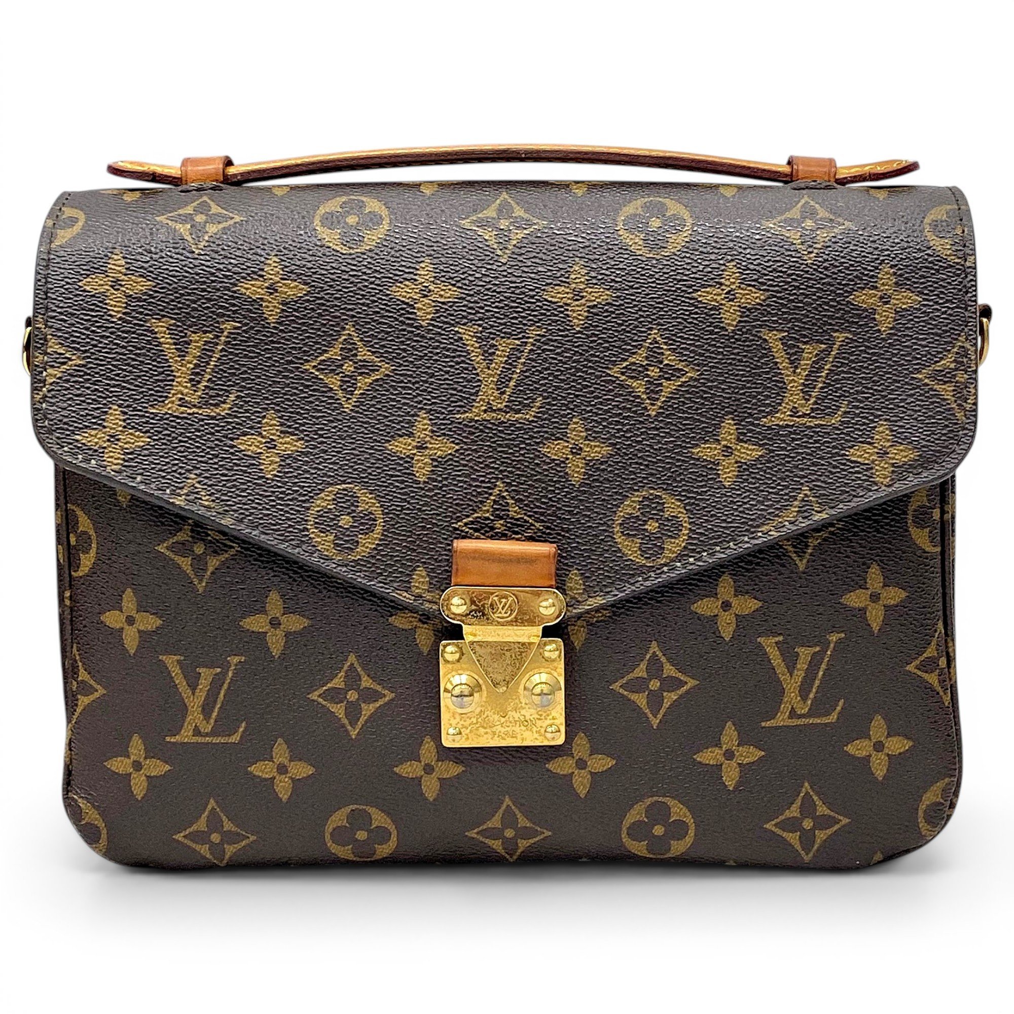 Metis leather handbag