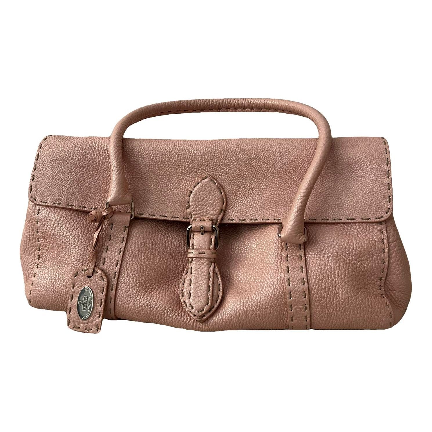 Leather tote